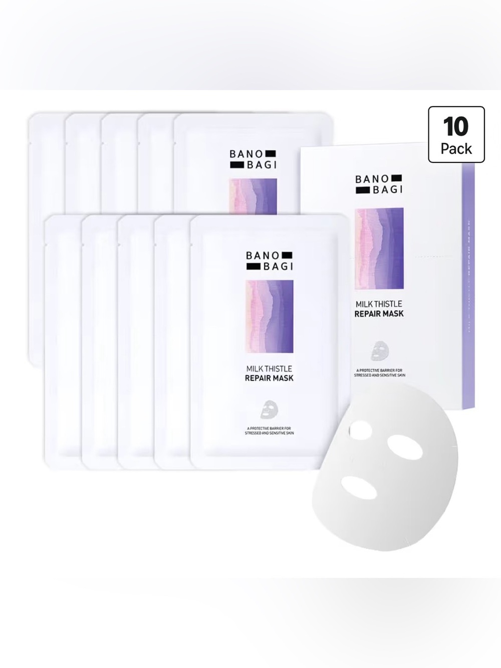 Banobagi Milk Thistle Repair Masks 10 pack